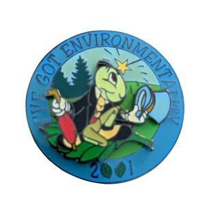 Jiminy Cricket‎ I've Got Environmentality Disney Pin 2001 Collectible